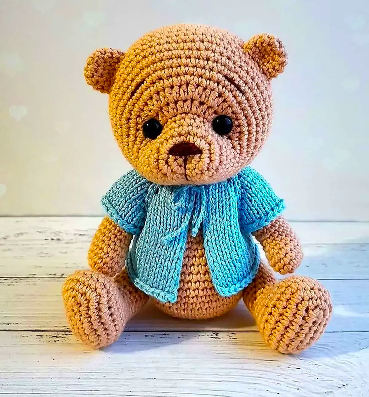 خرس بافتنی عروسکی 