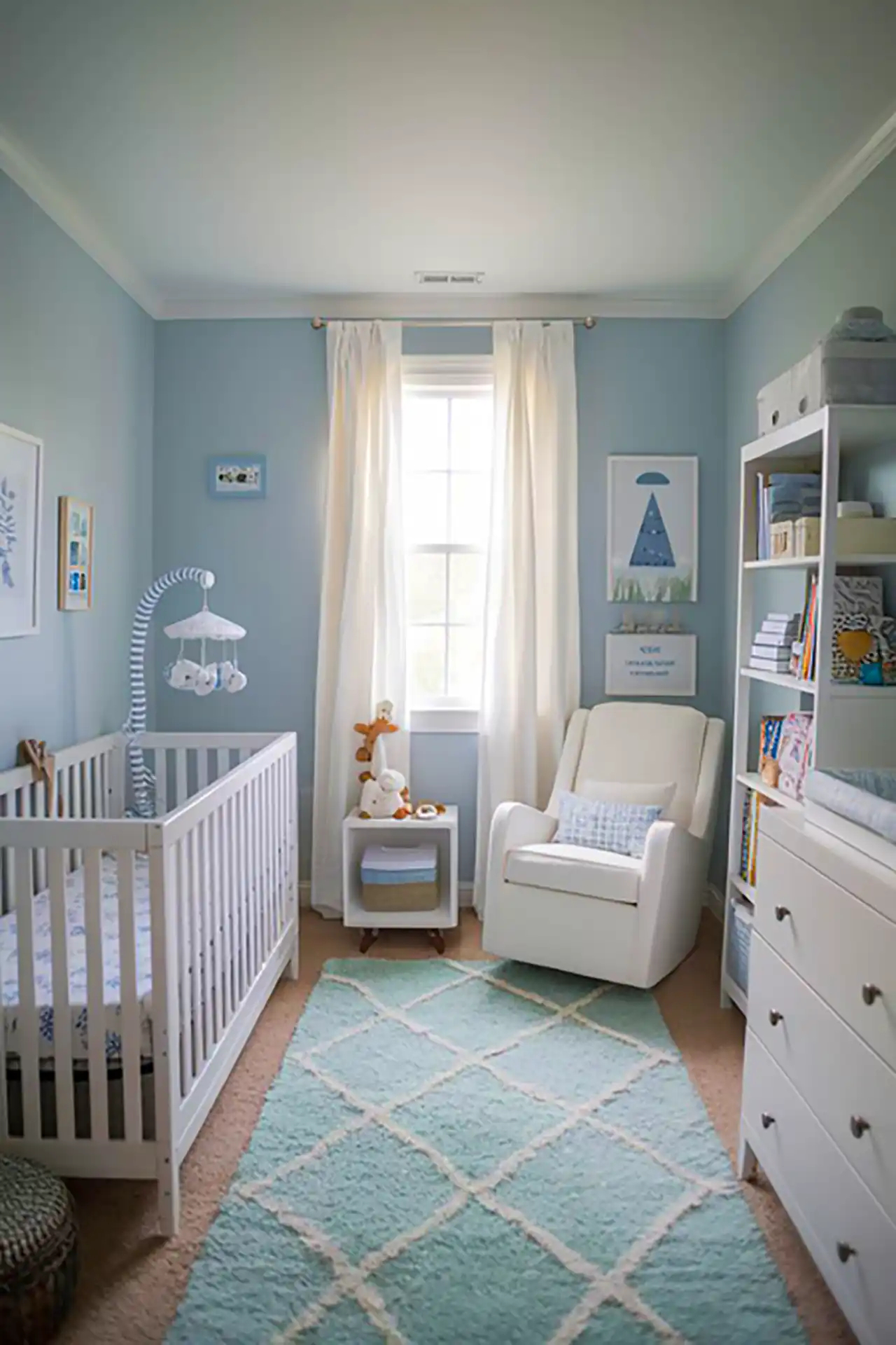 دیزاین مدرن اتاق نوزاد 