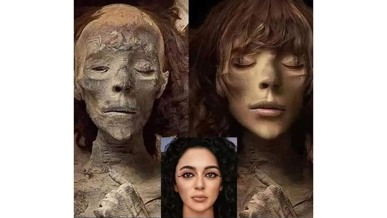 چهره واقعی مادر زیبای فرعون را ببینید + عکس 
