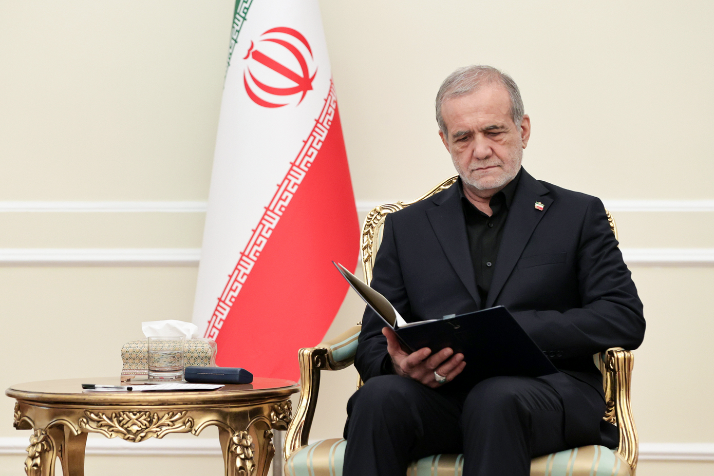  تسلیم استوارنامه سفرای کشورها به رئیس جمهور
