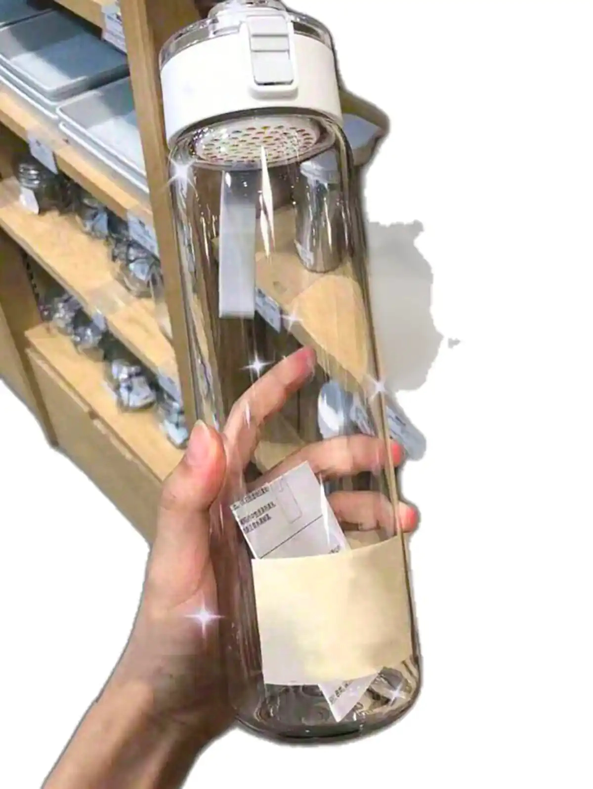 بطری آب شیشه ای شیک