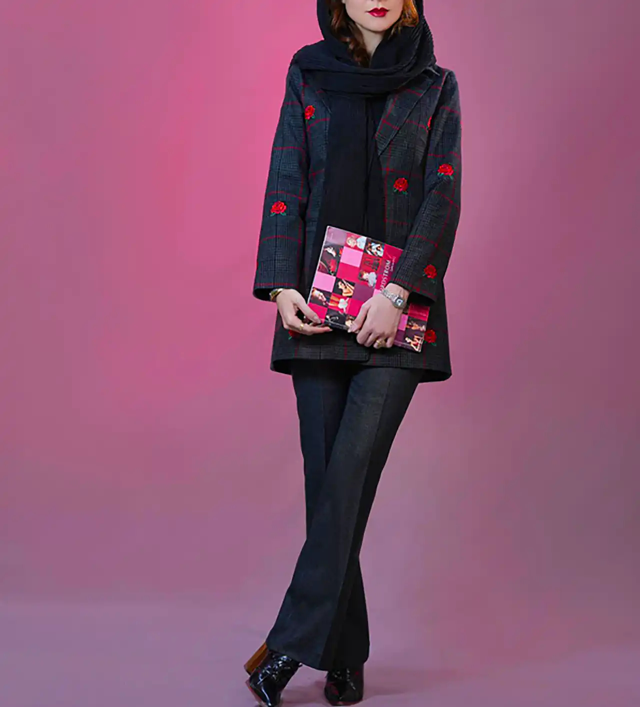 مانتو باحجاب پوشیده و راحت