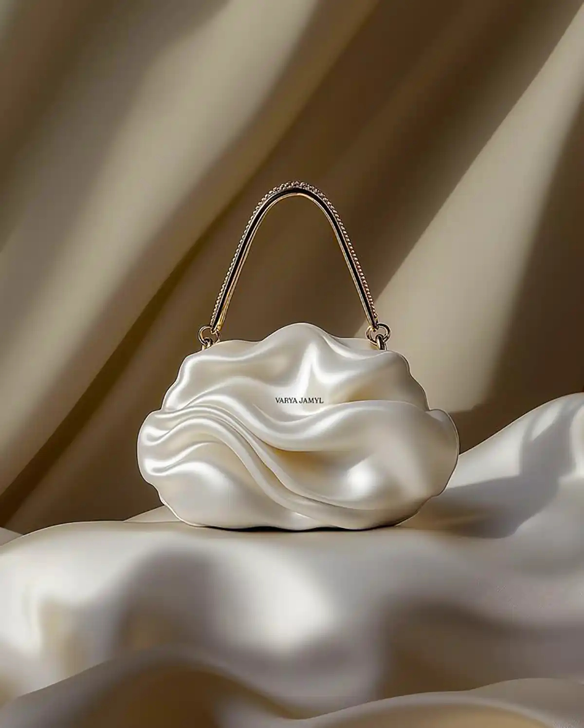 کیف سفید نوعروس