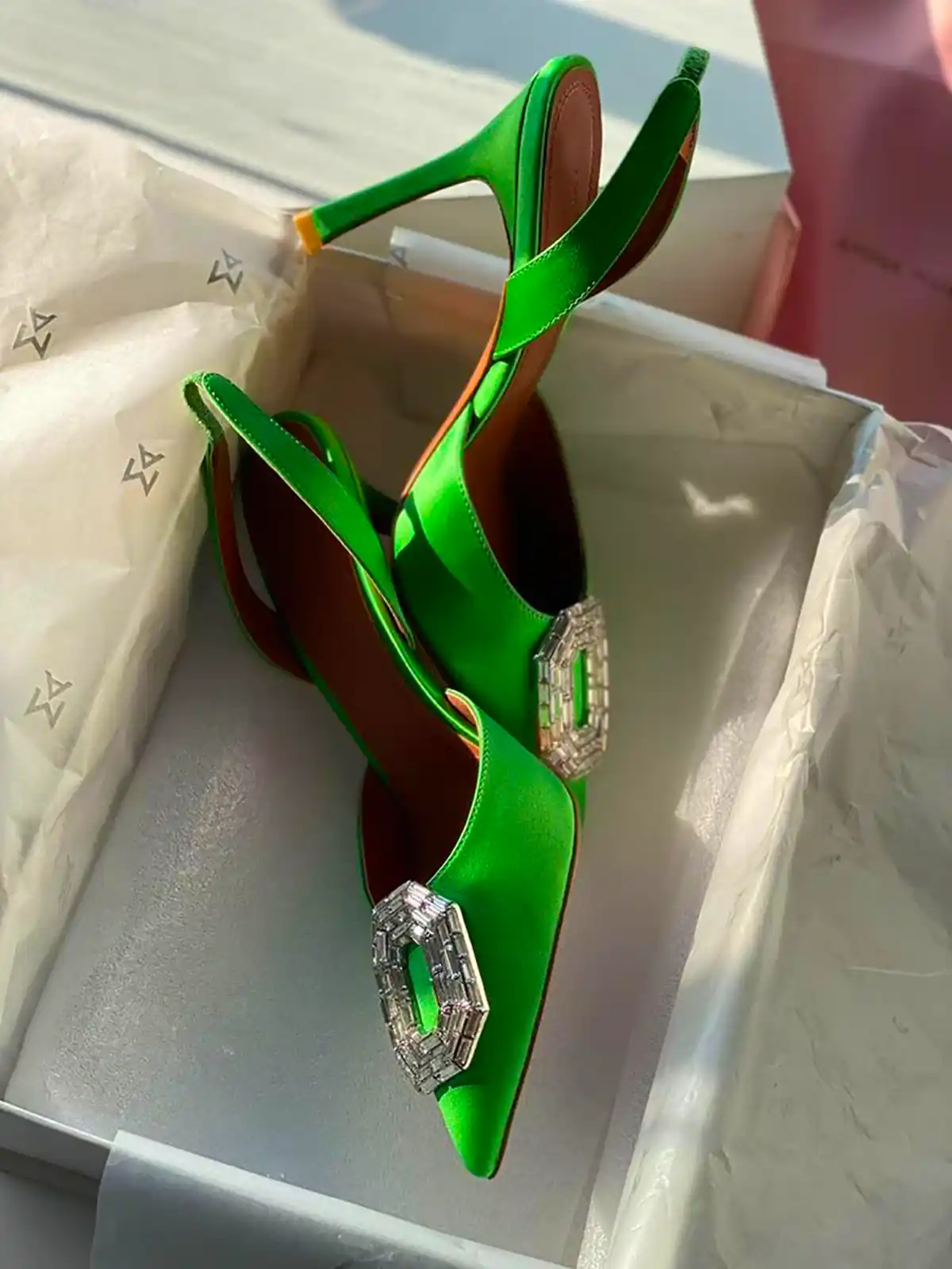 کفش مجلسی سبز لاکچری