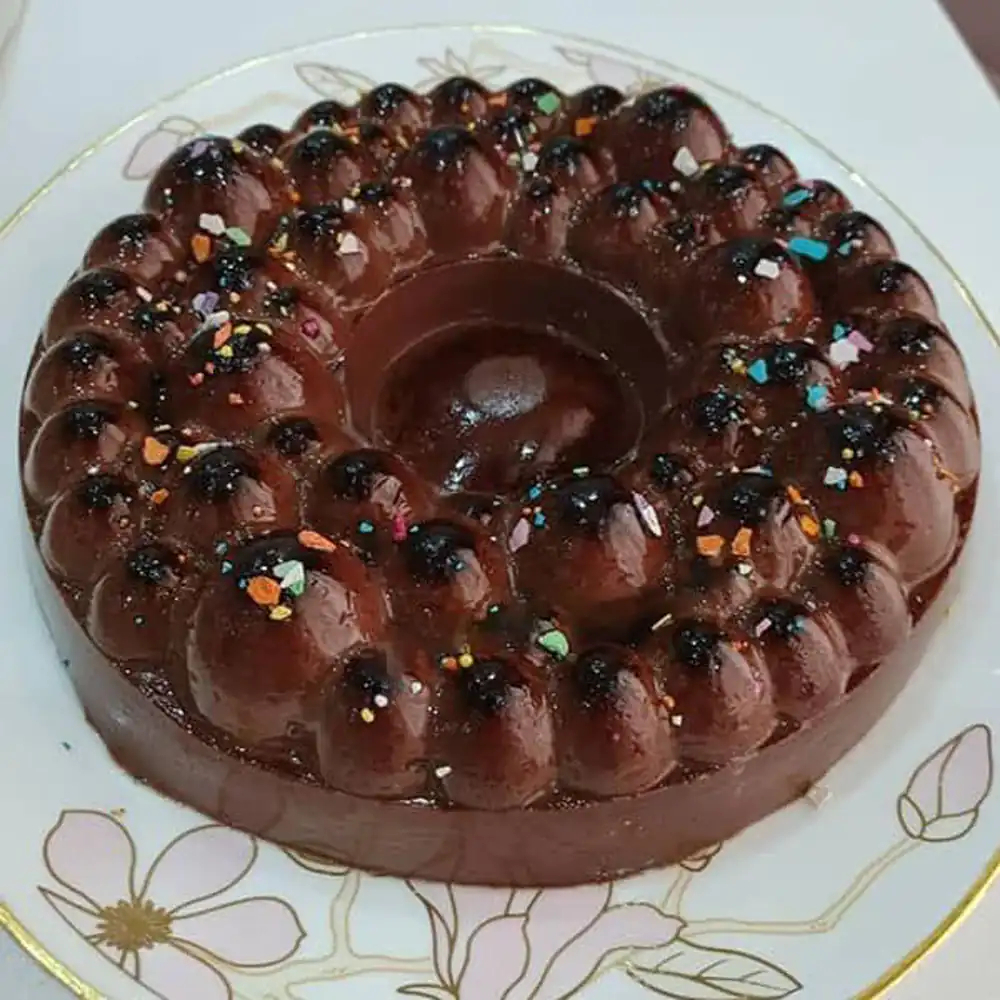 طرز تهیه ژله شیر کاکائو