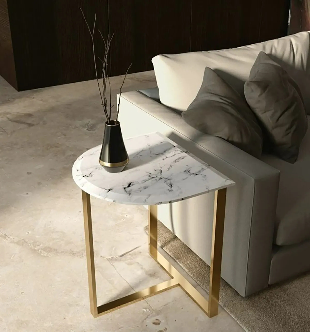 پایه میز سنگی