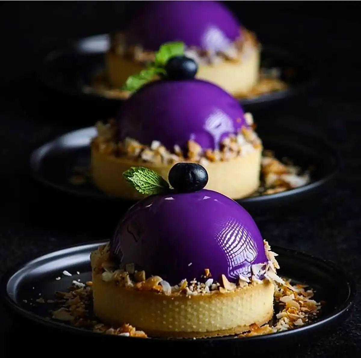 کیک تولد بلوبری