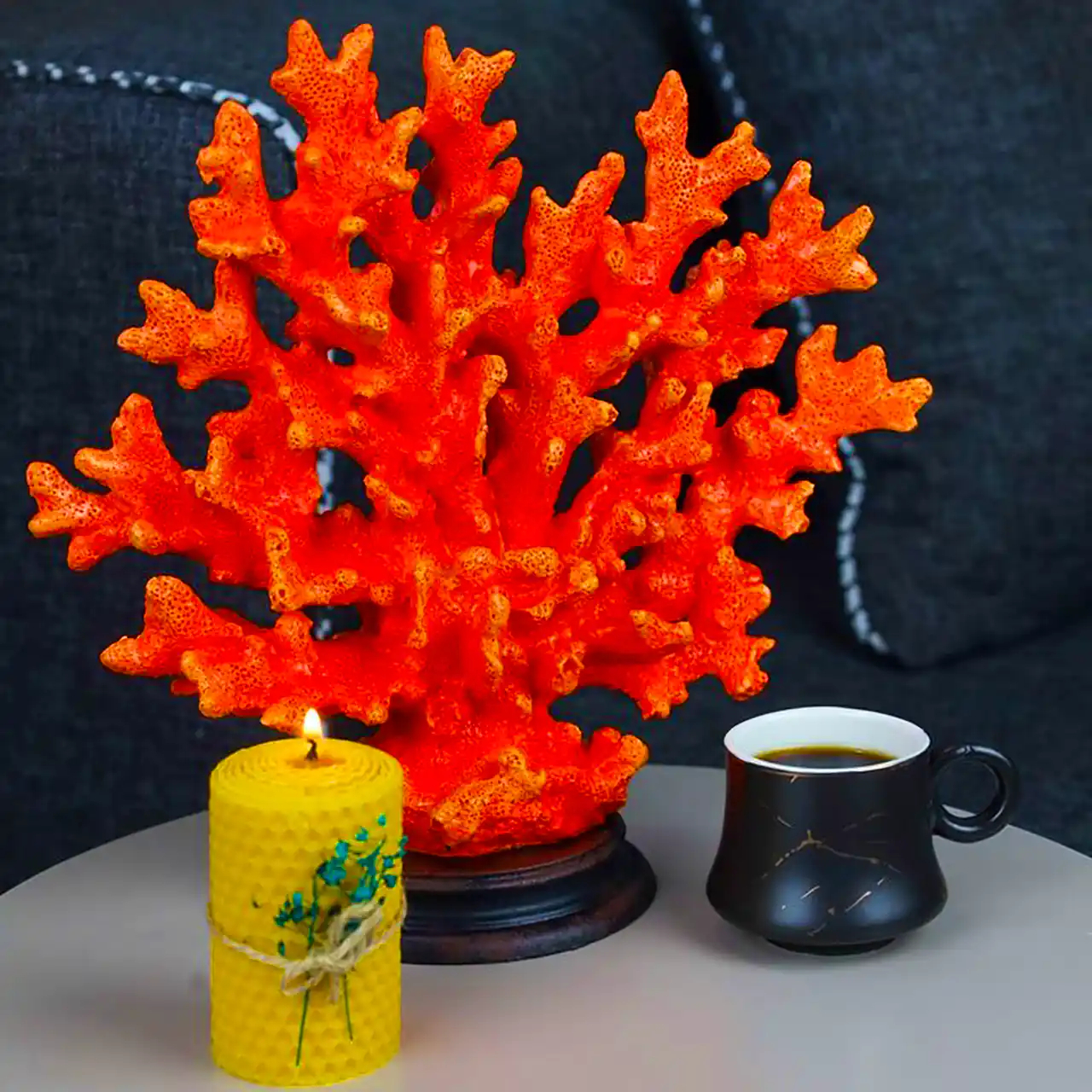 چراغ رومیزی طرح مرجان دریایی