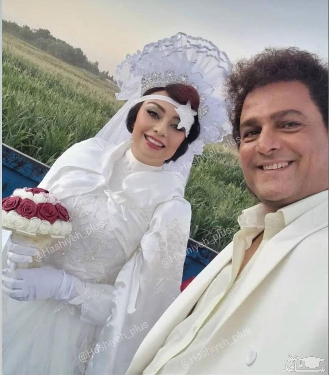 لباس عروس یکتا ناصر در سریال نیسان آبی