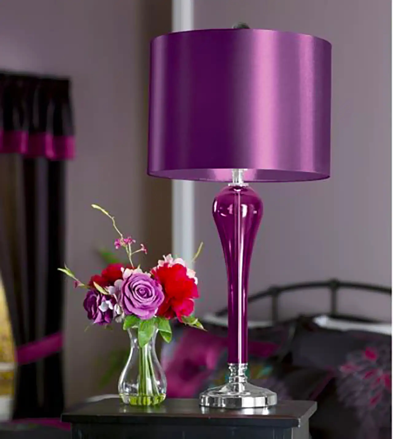 چراغ خواب بنفش شیک