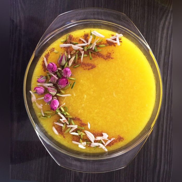 مدل تزیین شله زرد 1401