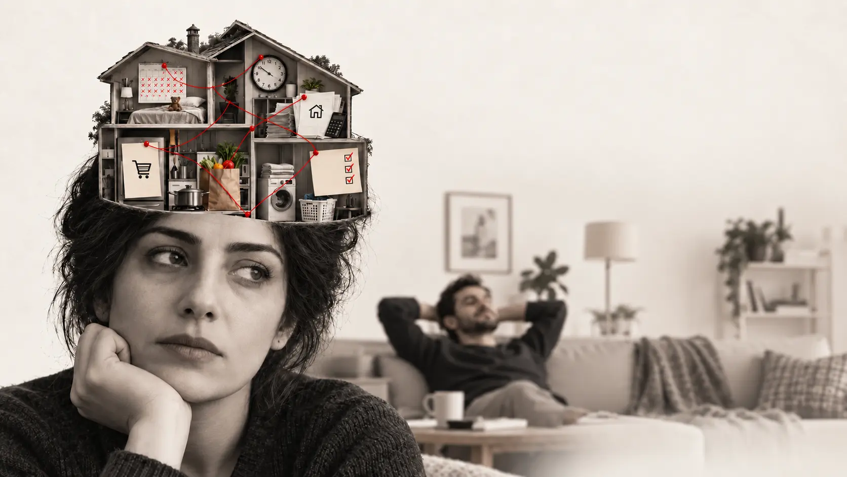 بار ذهنی خانه چیست؟ / اگر از رابطه صمیمی تان راضی نیستید، بخوانید!