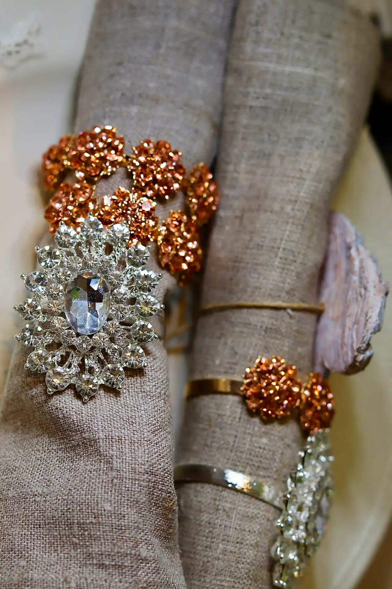 حلقه دستمال رنگی خاص 