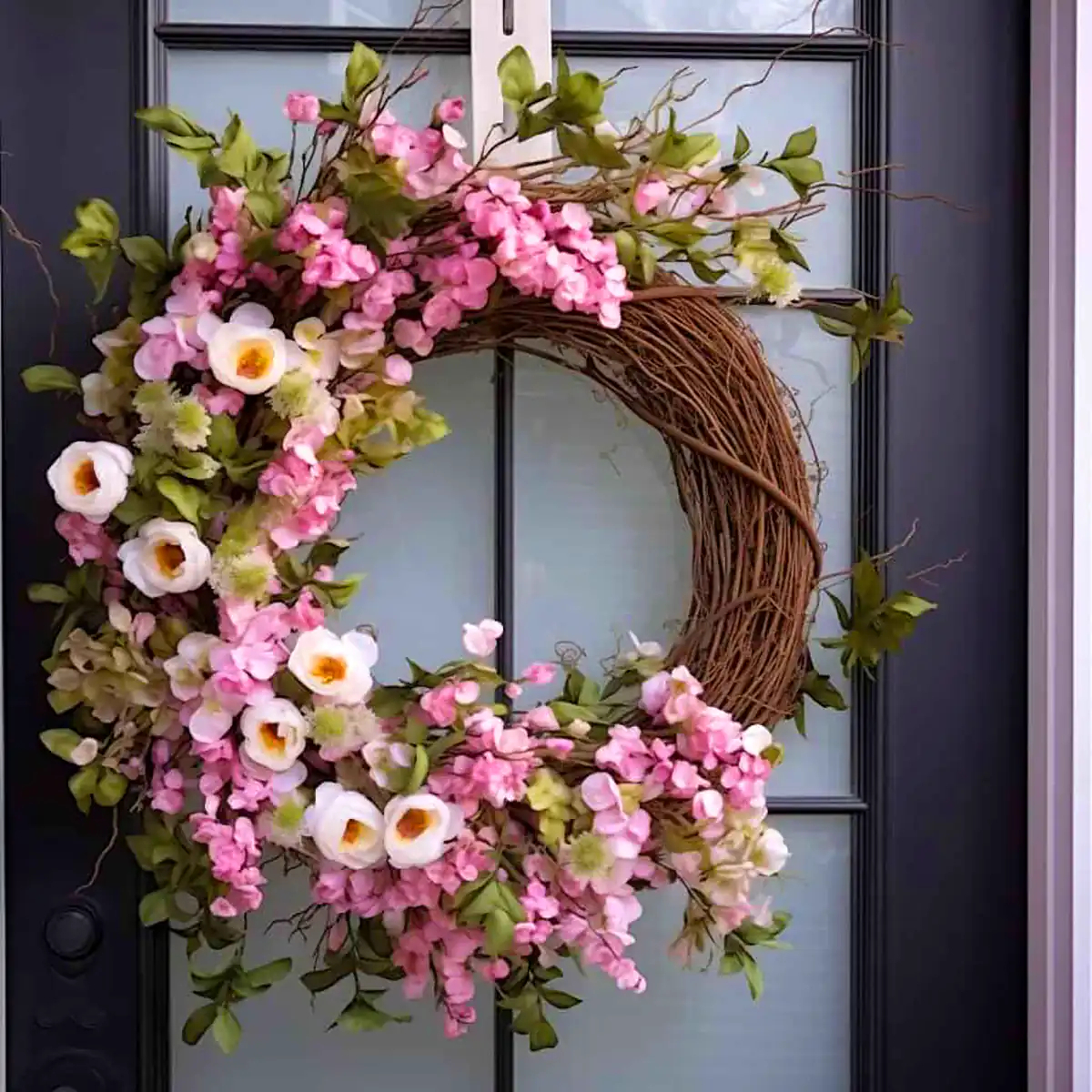 ایده حلقه گل بهاری 