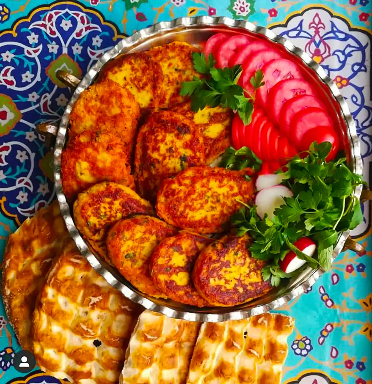 دیزاین کباب تابه ای