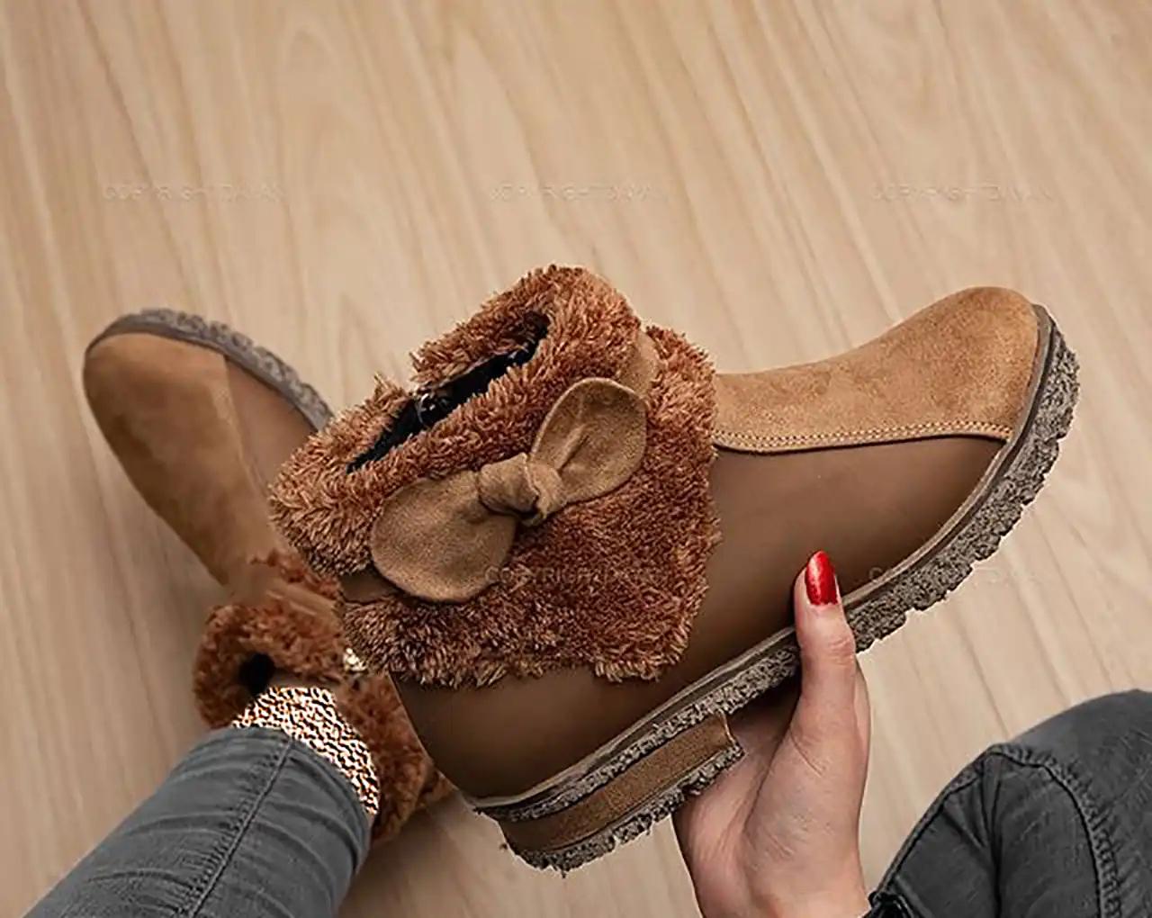 نیم بوت شیک زنانه