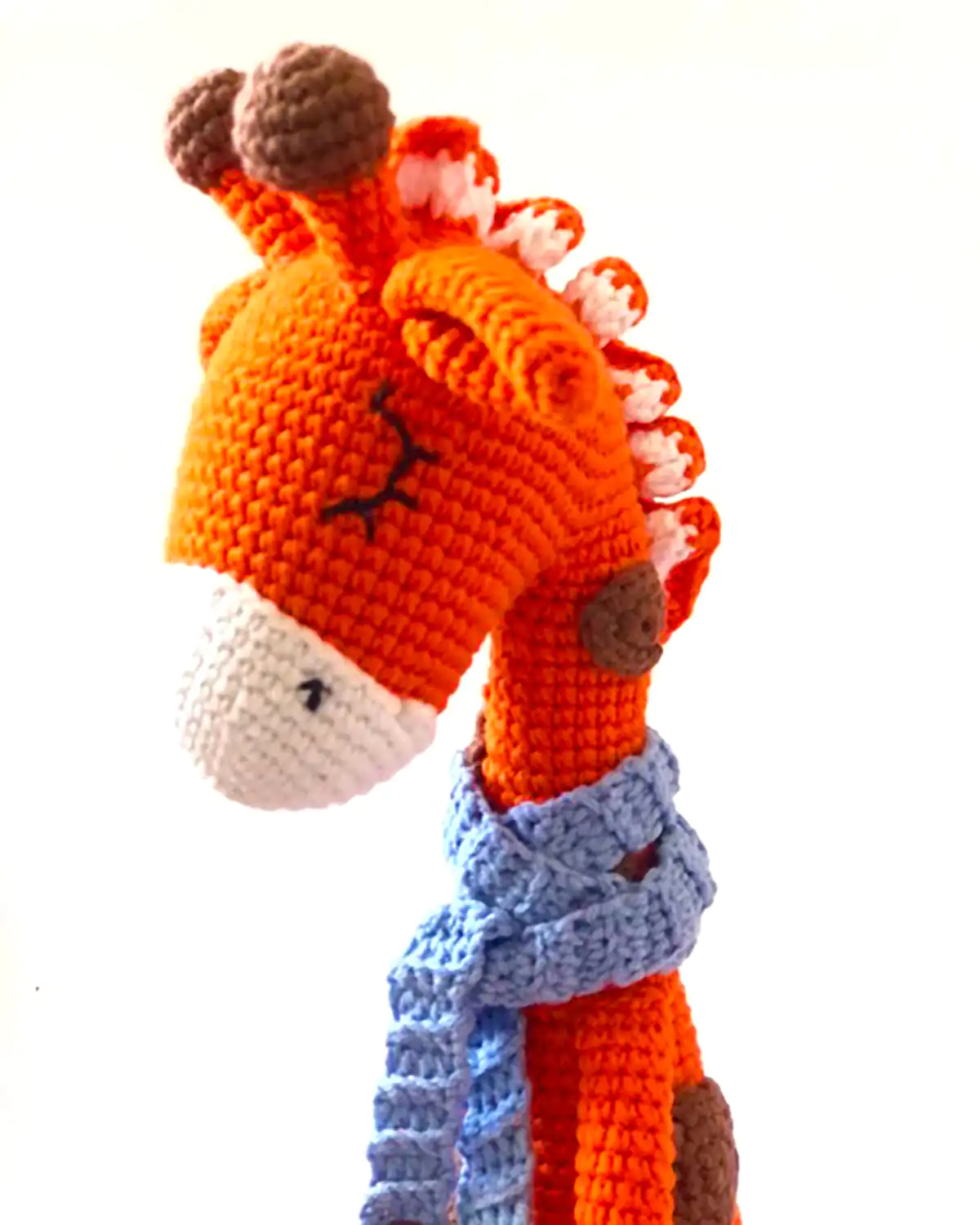 عروسک بافتنی زرافه دخترانه