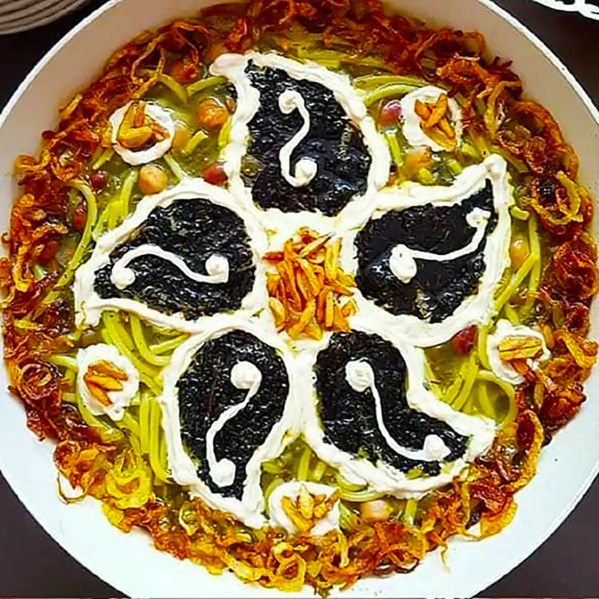 دیزاین آش رشته حرفه ای