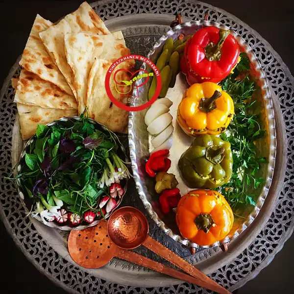 تزیین دلمه مجلسی