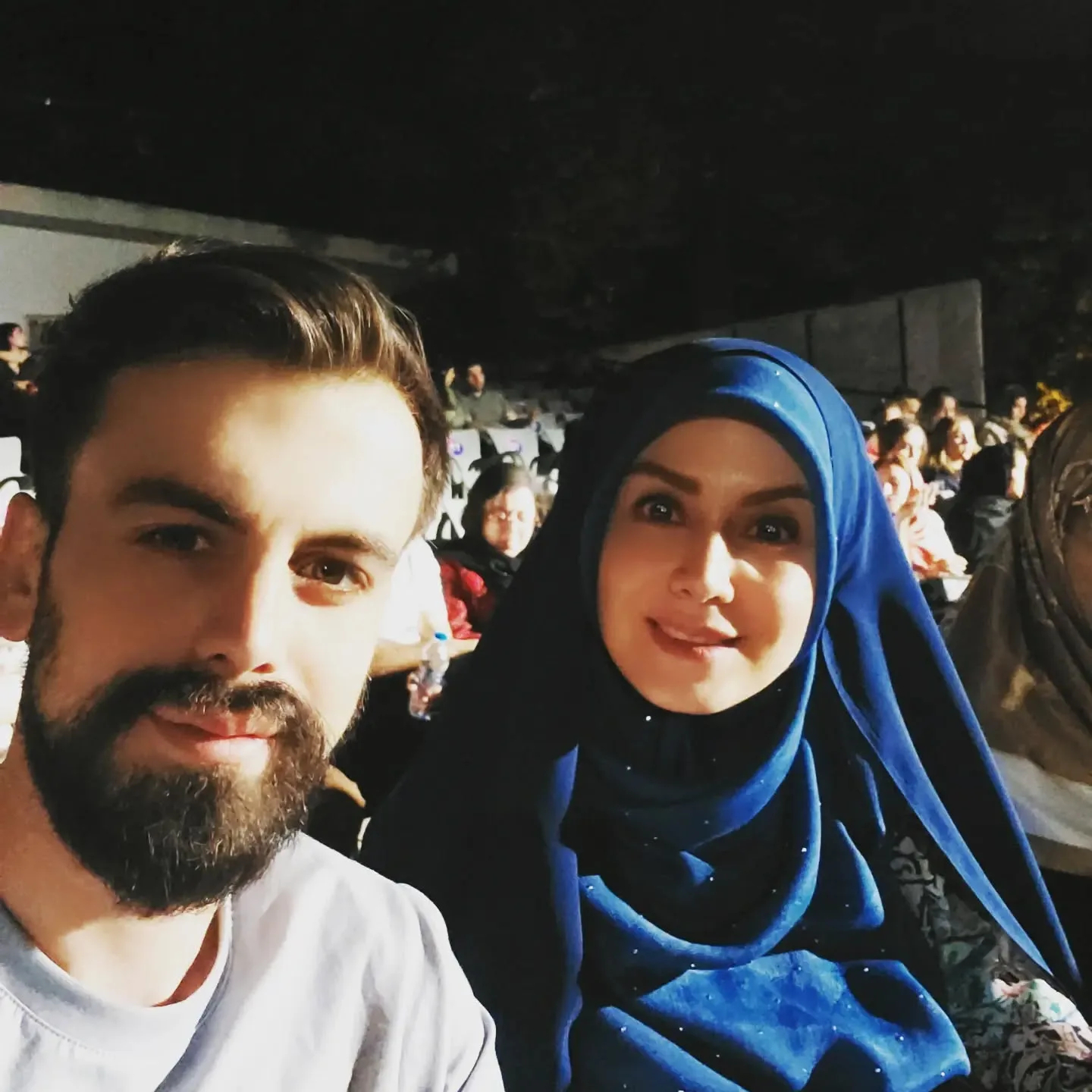 ساجده سلیمانی و برادرش