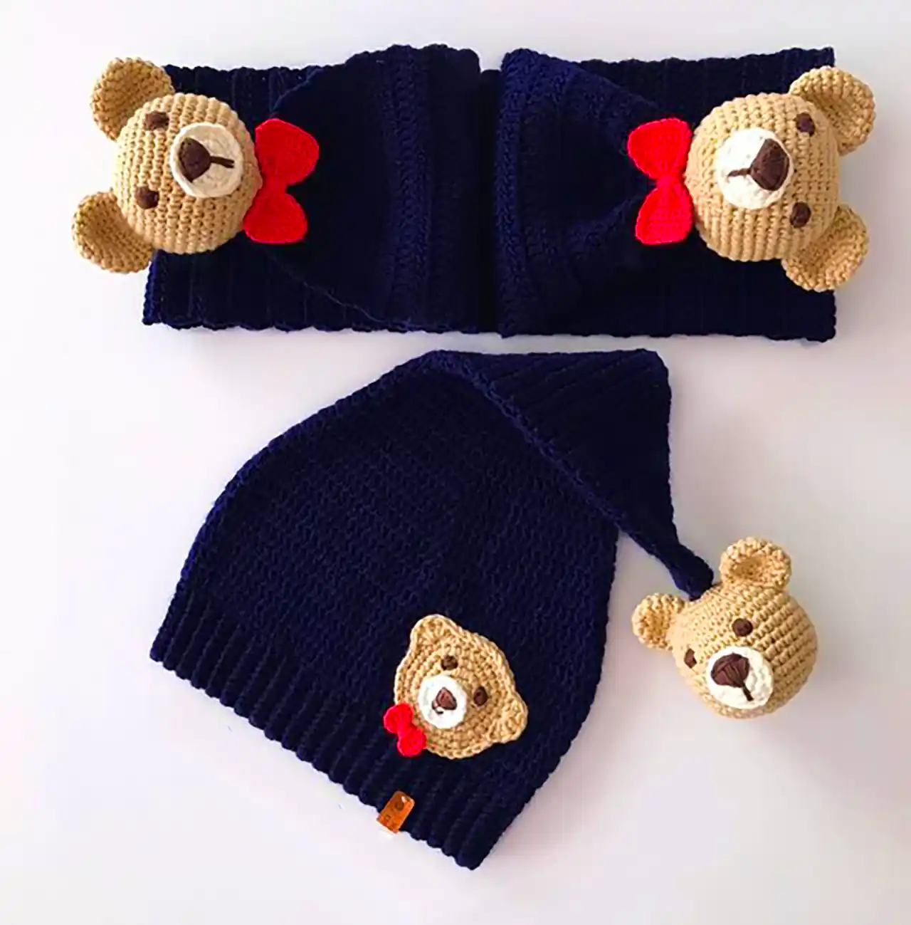 ست بافتنی برای کودک