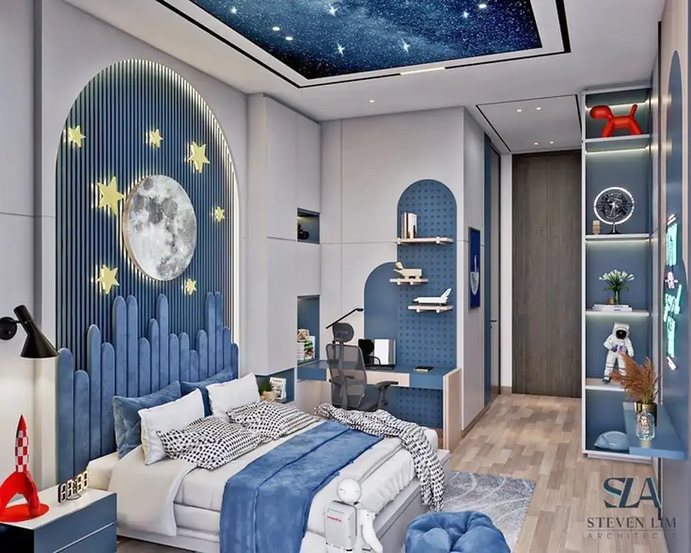 ایده دکوراسیون اتاق خواب پسرانه