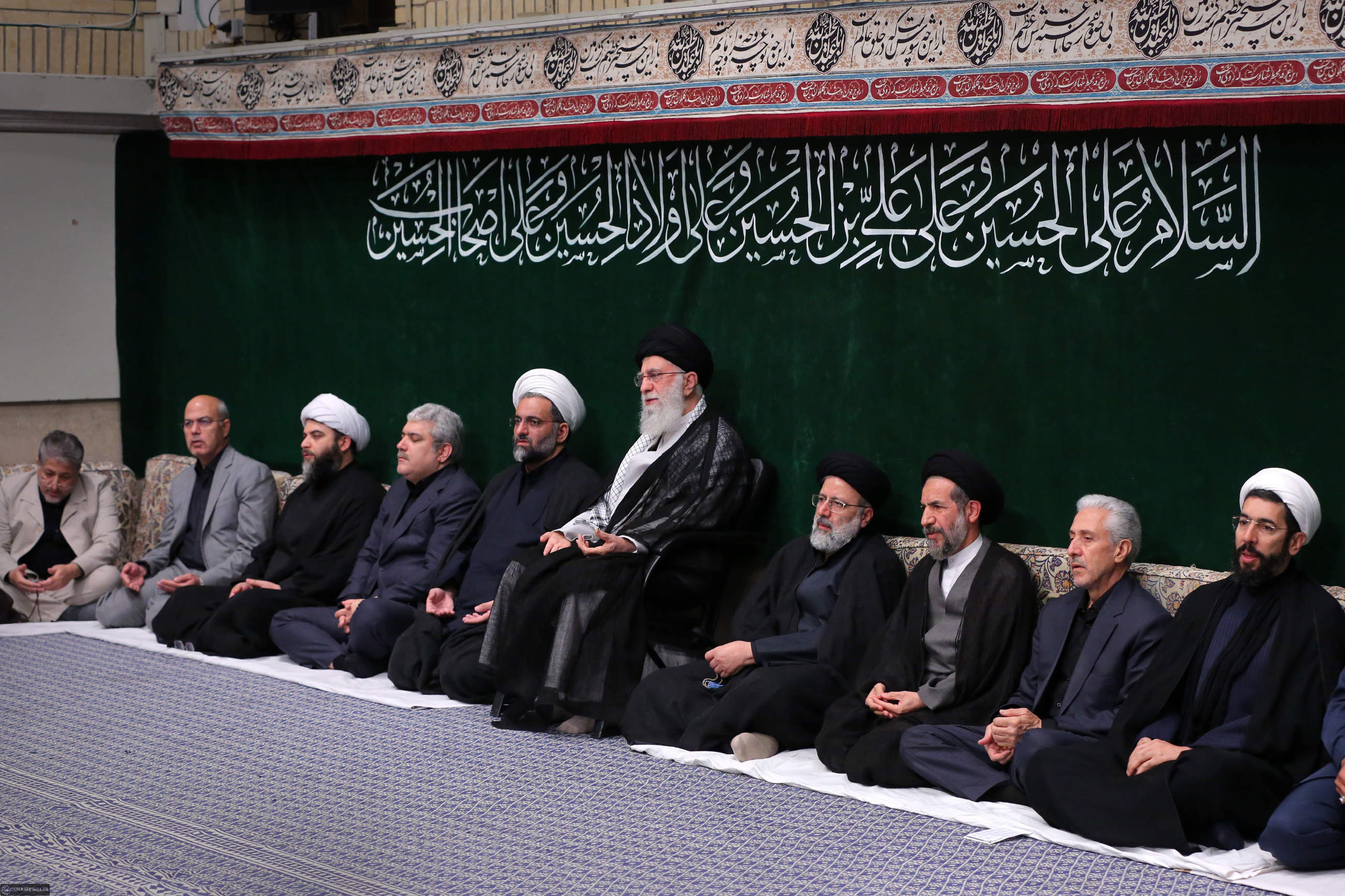 مراسم عزادارای اربعین حسینی در حسینیه امام خمینی(ره) آغاز شد