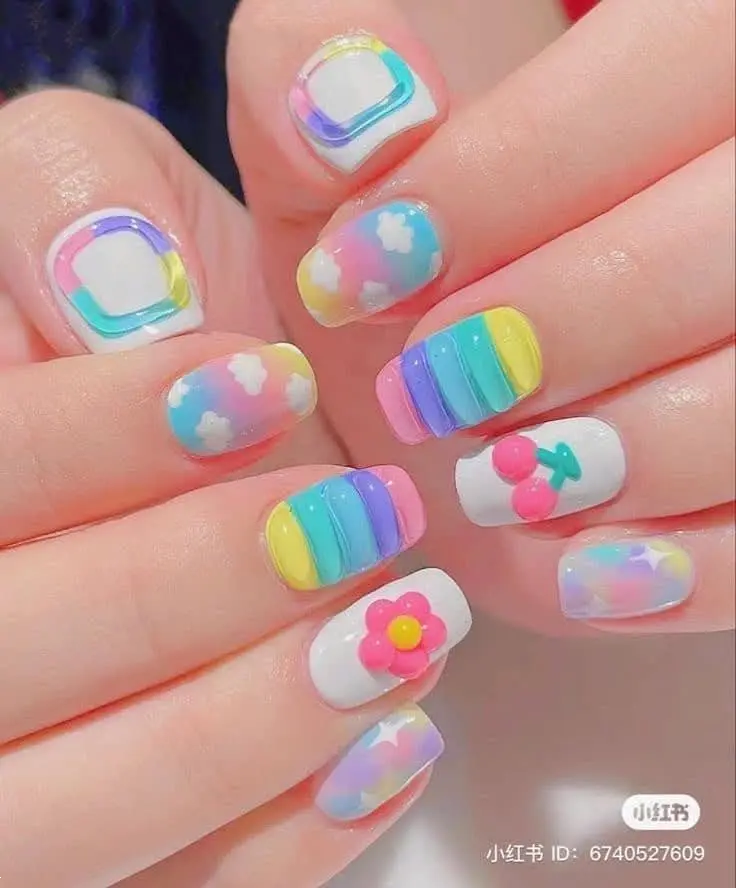 مدل ژلیش | ۳۰ مدل ژلیش ناخن دخترانه شیک و جدید ۱۴۰۴ که هر سلیقهای رو جذب میکنه! (خاص، فانتزی، کیوت، ساده، تابستانی و عروسکی)