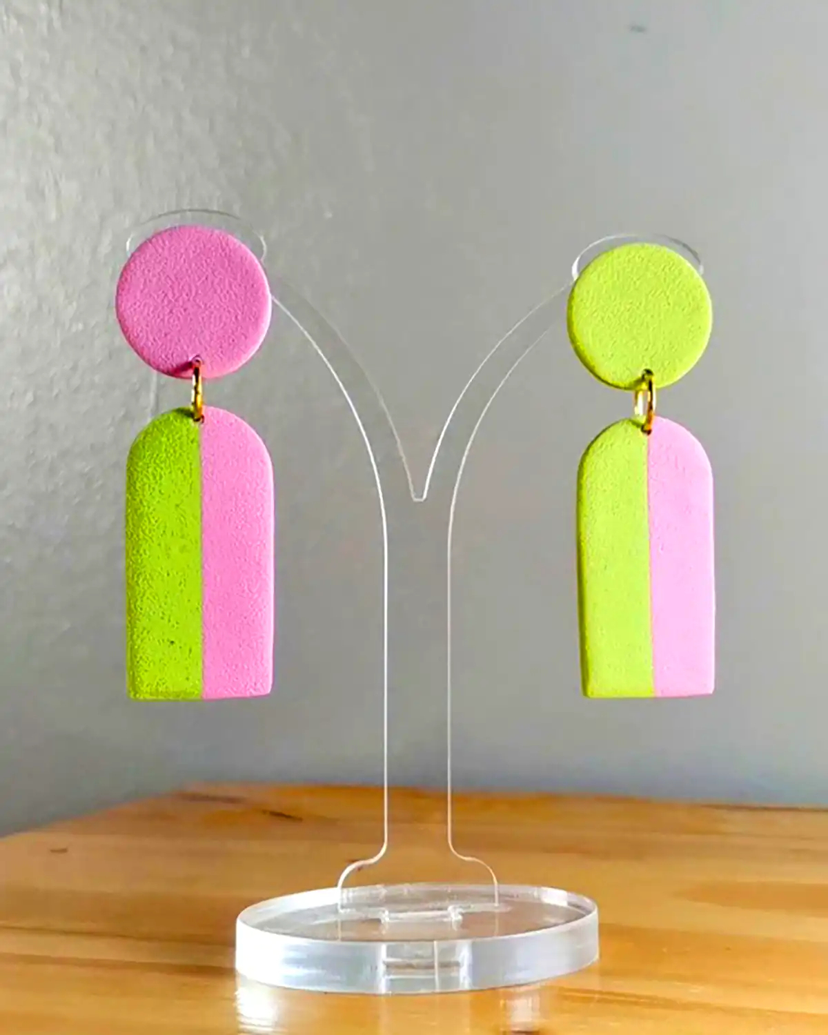 گوشواره رنگی رنگی فانتزی