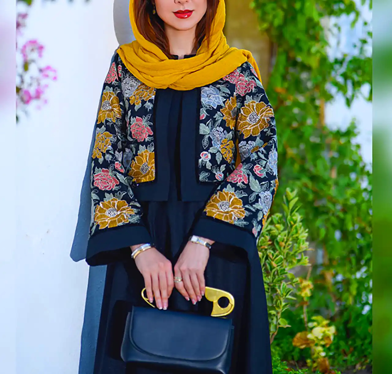 مانتو باحجاب پوشیده و راحت