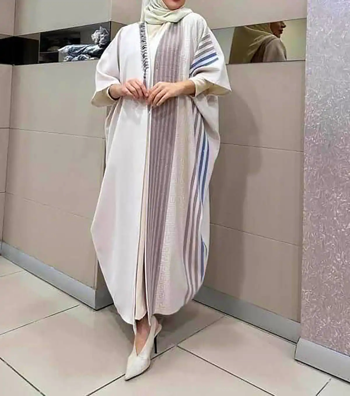 مانتو عبایی شیک مجلسی