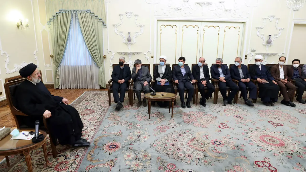 آیت الله سید ابراهیم رئیسی در دیدار با اعضای ستاد بزرگداشت سالگرد شهادت استاد شهید مطهری