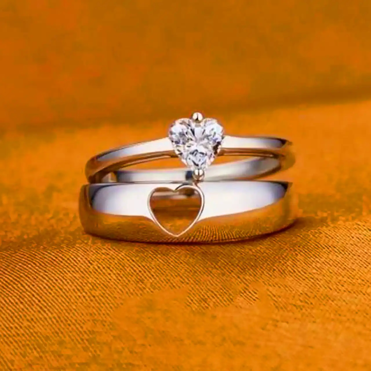 حلقه ست نقره شیک