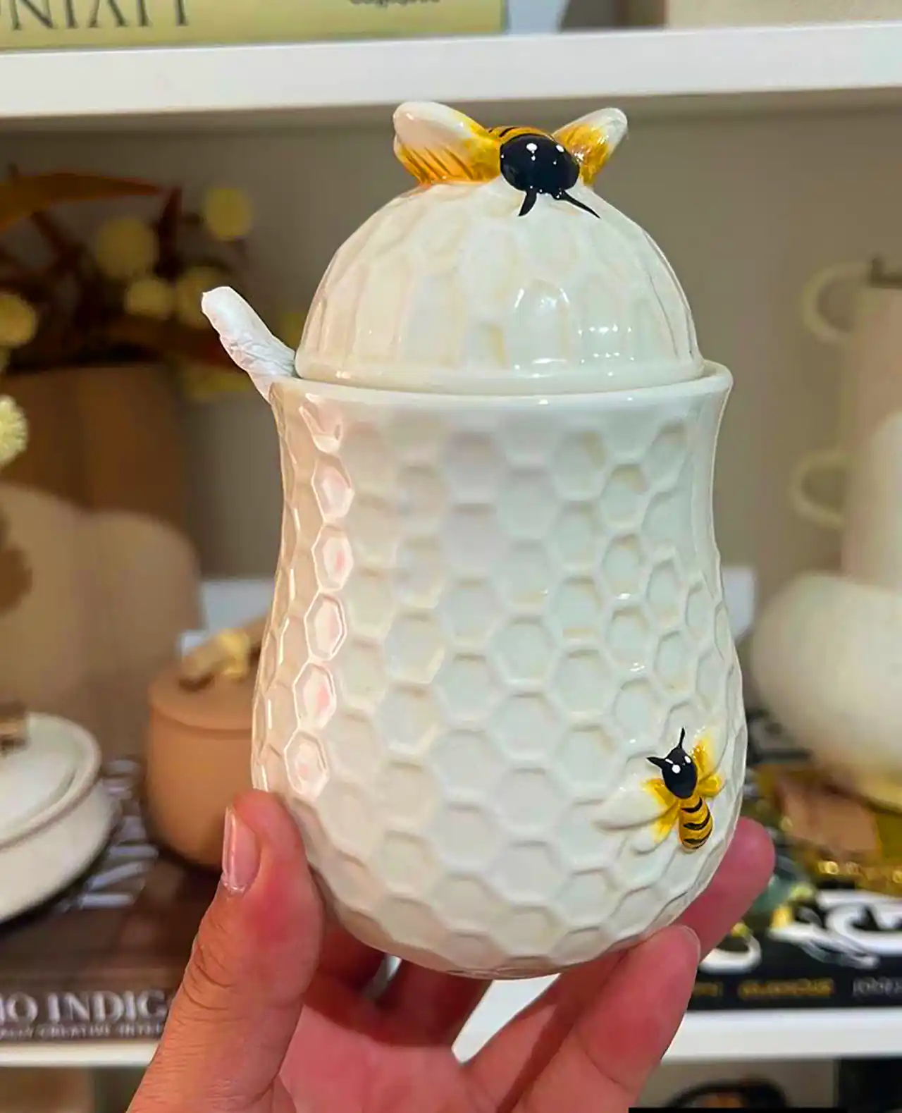 ظرف عسل سرامیکی