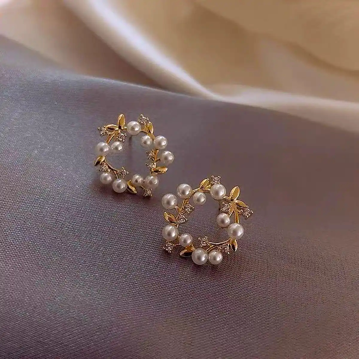 گوشواره طلا مرواریدی