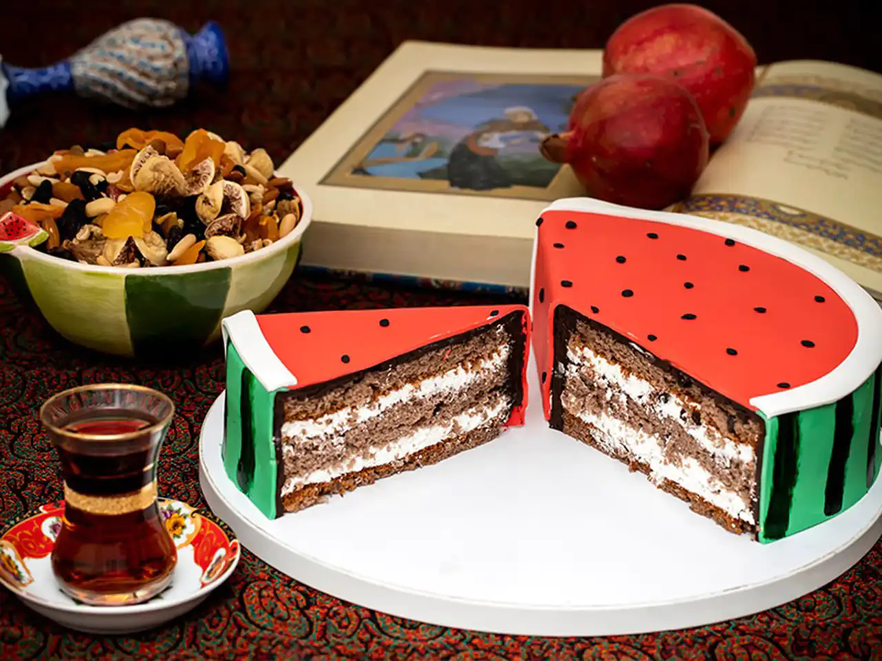 مدل شیرینی های شب یلدا + زیباترین مدل های شیرینی های شب یلدای امسال