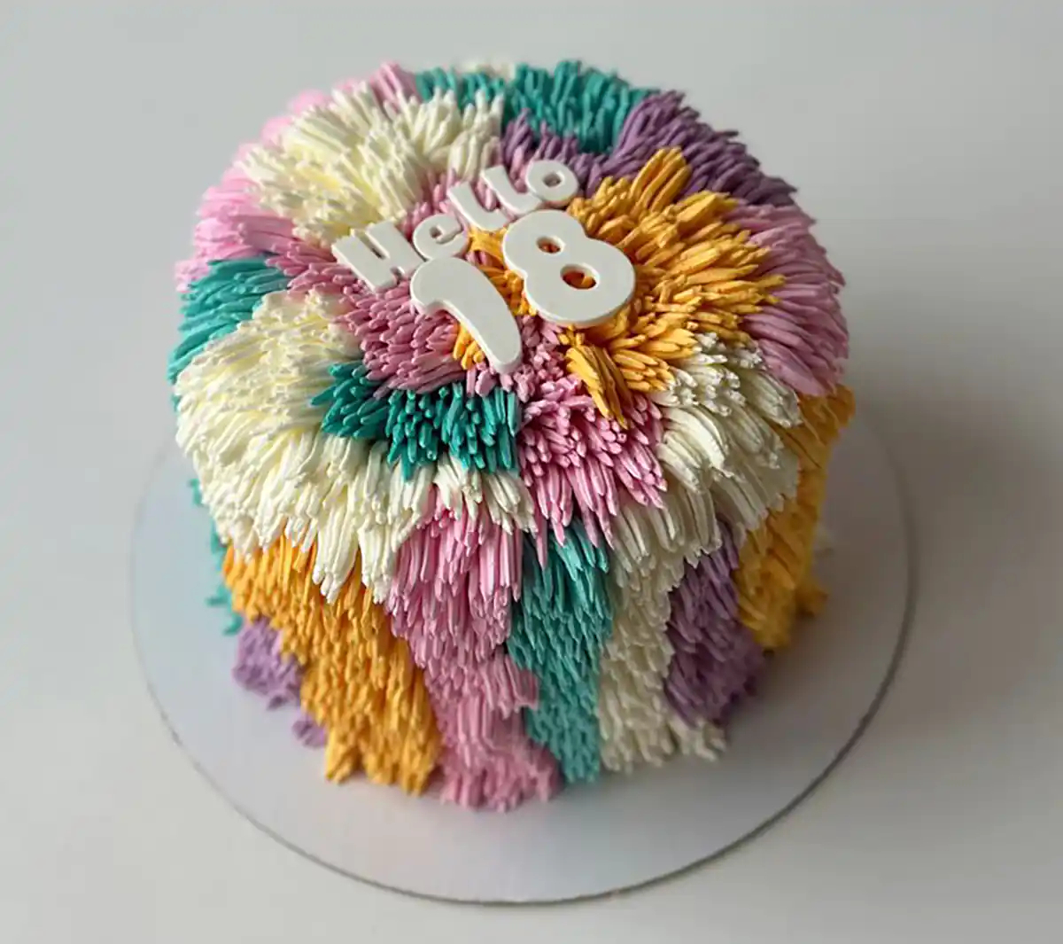 کیک تولد دخترانه فانتزی