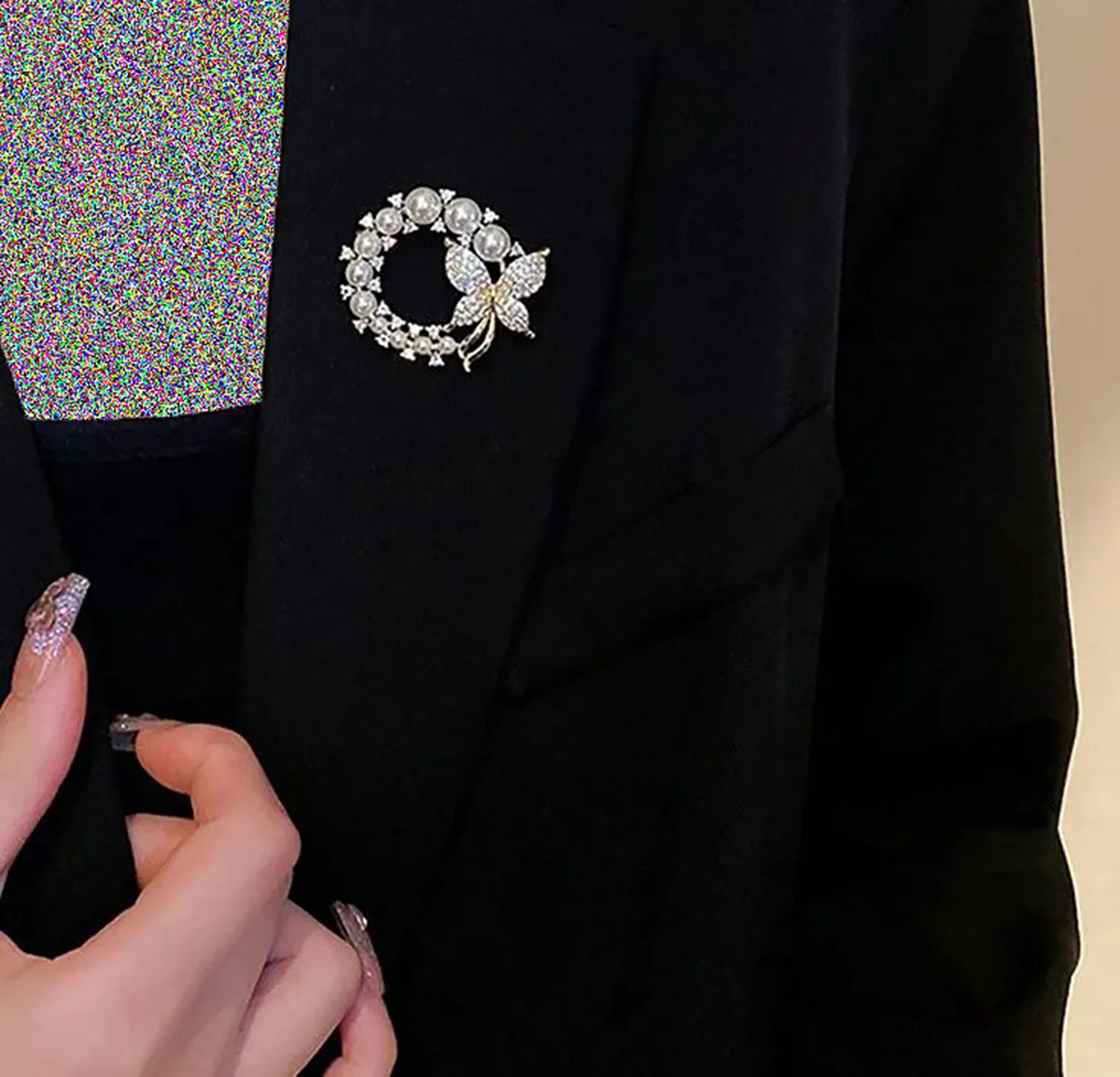 سنجاق سینه فانتزی دیجی کالا مدل سنجاق سینه دست ساز سنجاق سینه جواهر دوزی شیک سنجاق مانتو جلو باز سنجاق سینه جواهر دوزی دیجی کالا سنجاق لباس دیجی کالا