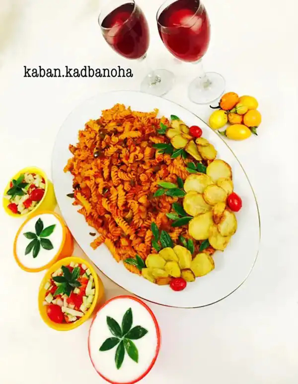 تزیین غذا و سفره آرایی