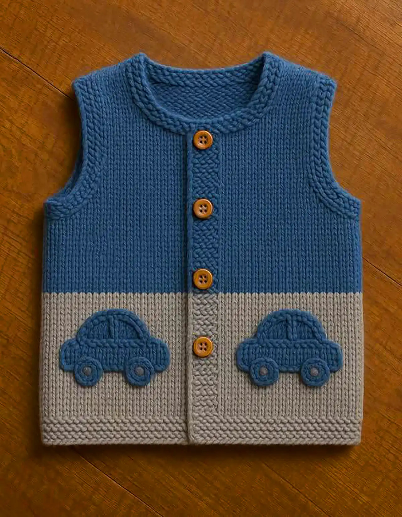 ژیله بافتنی بچه گانه