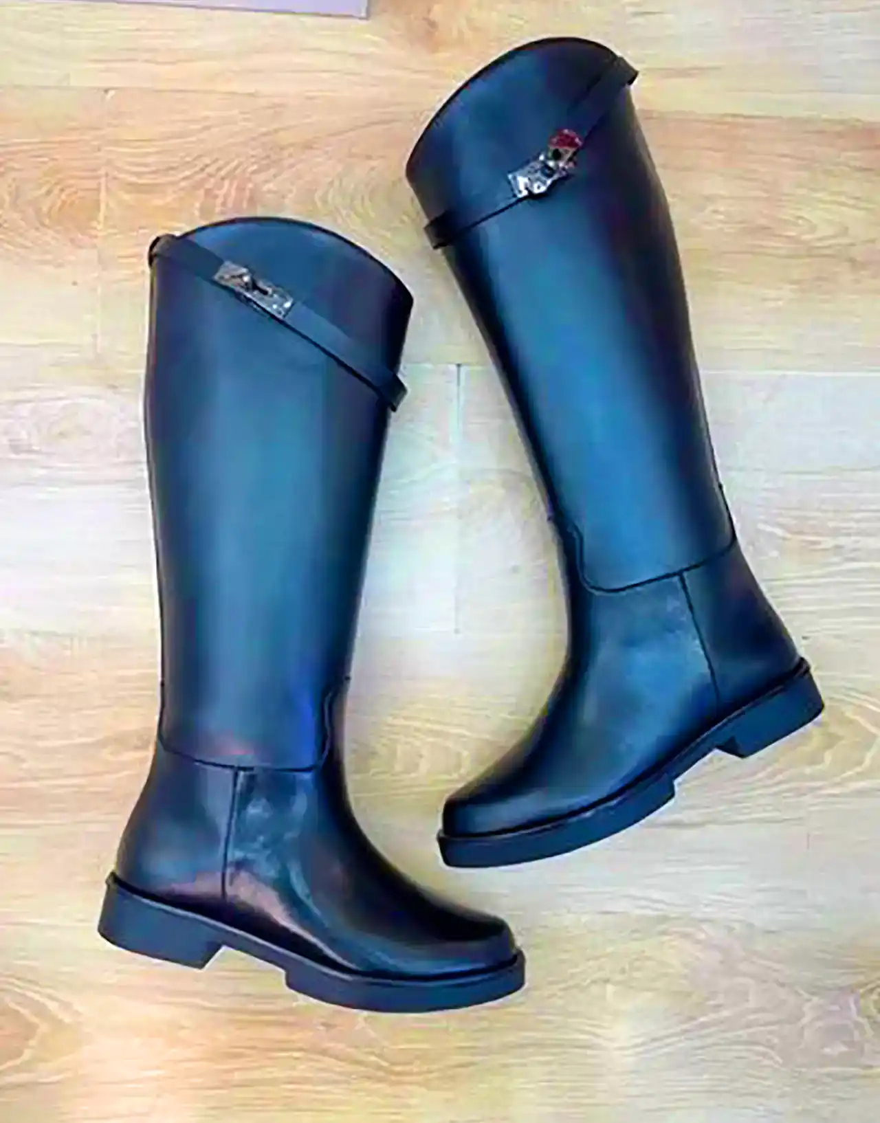 بوت چرم بلند زنانه