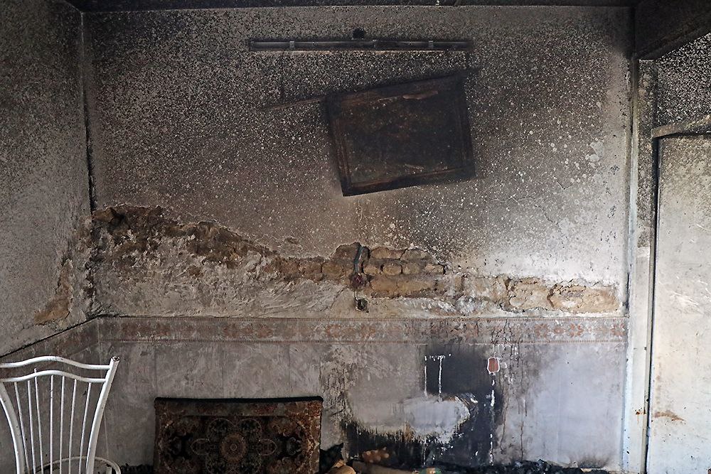 آتش سوزی در خانه مسکونی در مشهد 