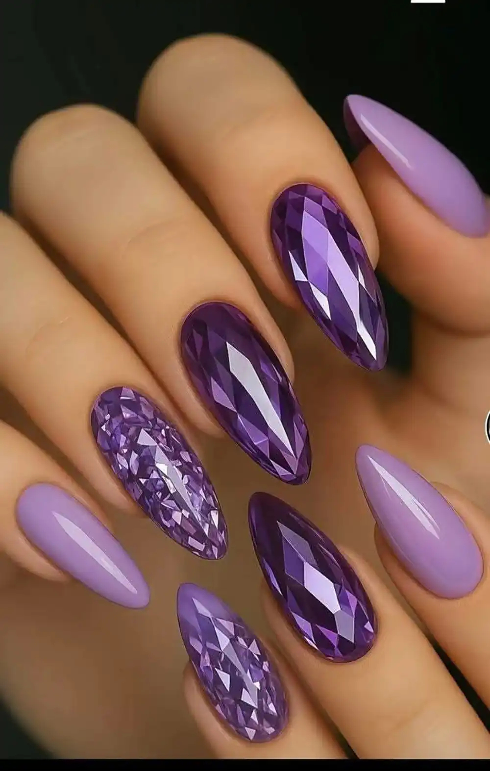 مدل ناخن براق