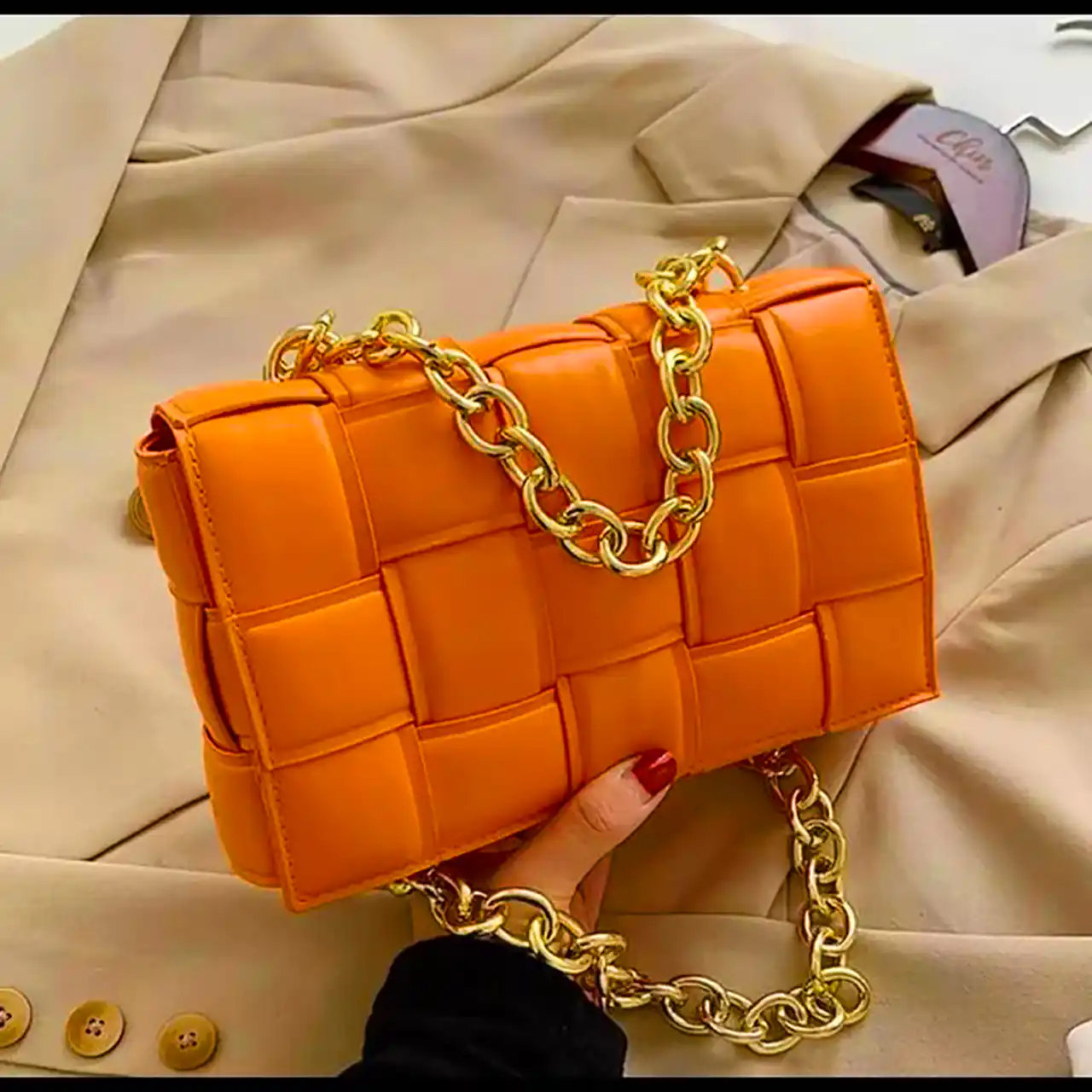 کیف شطرنجی پینترستی