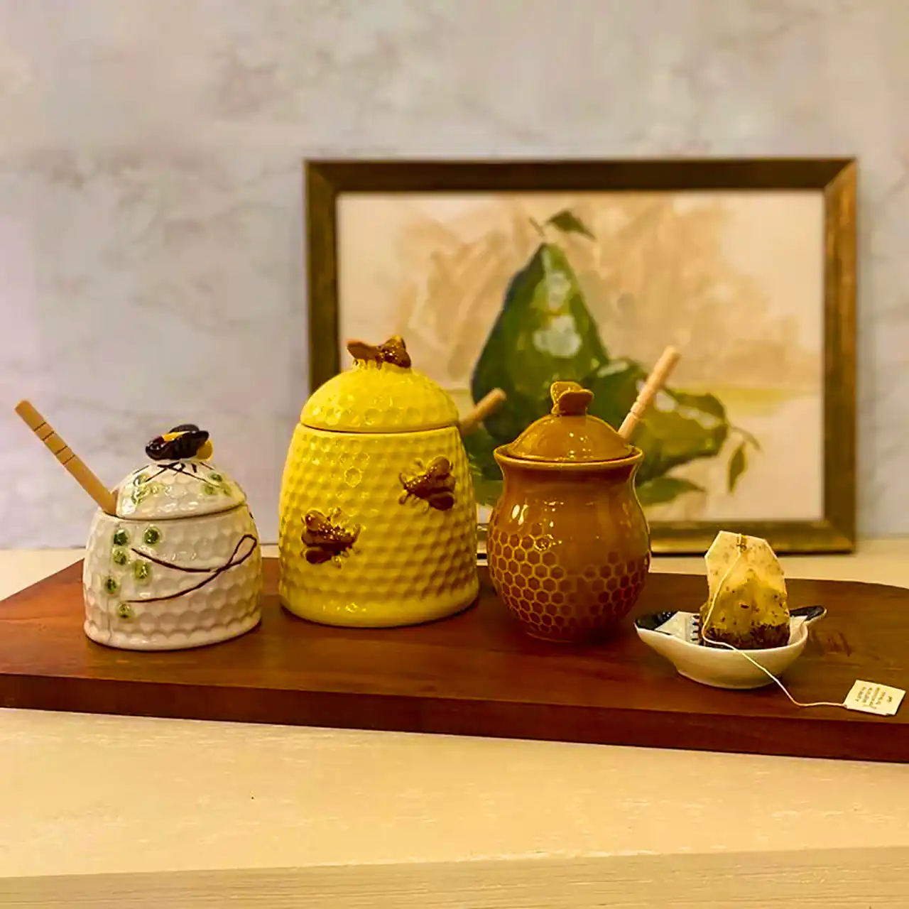 ظرف عسل سرامیکی