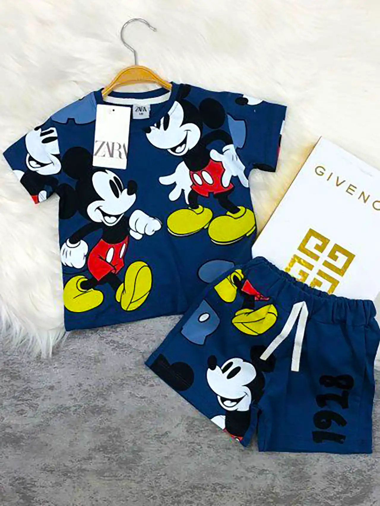 پیراهن شلوار میکی موس