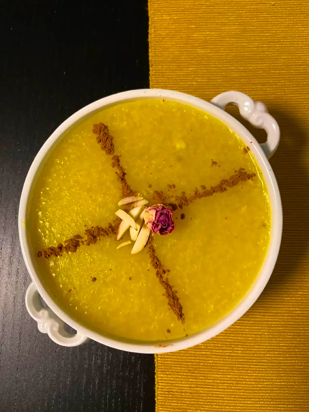 تزئین شله زرد مجلسی 