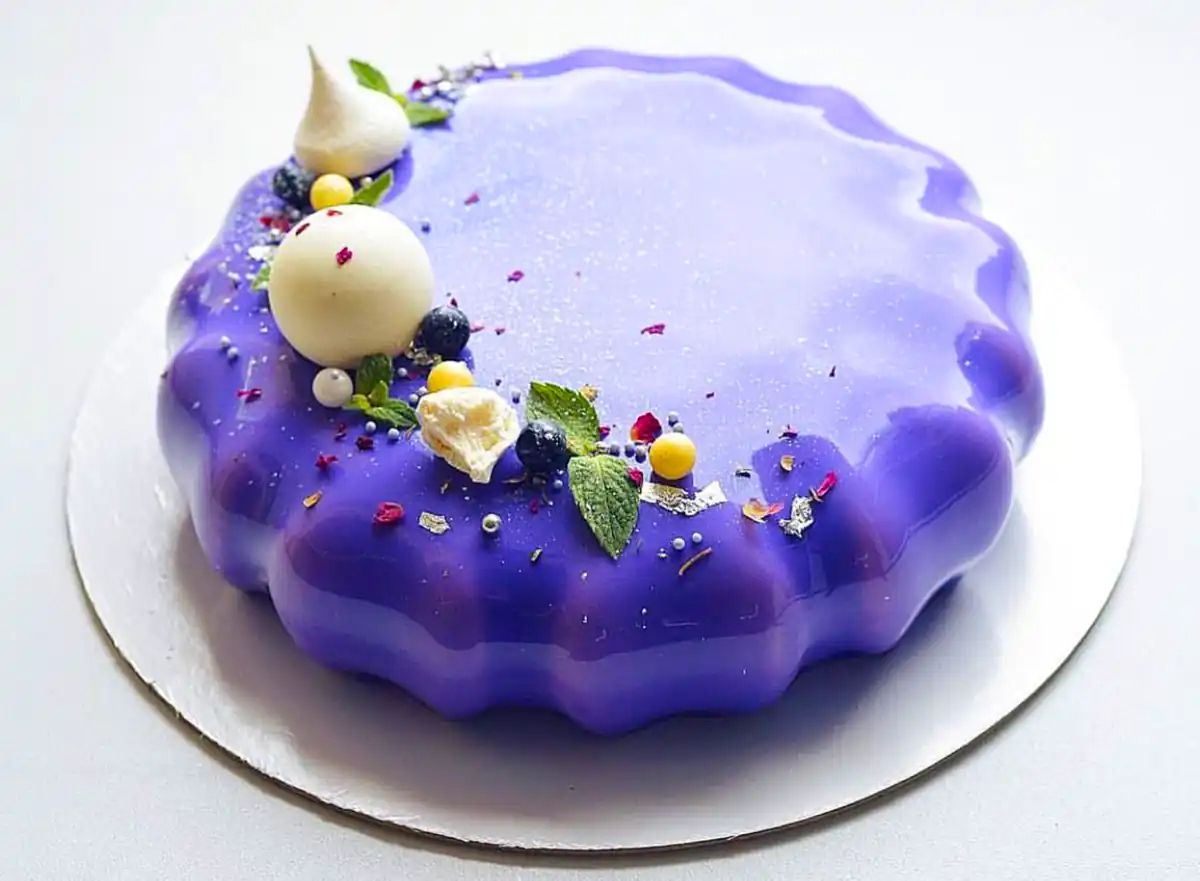 کیک تولد بلوبری