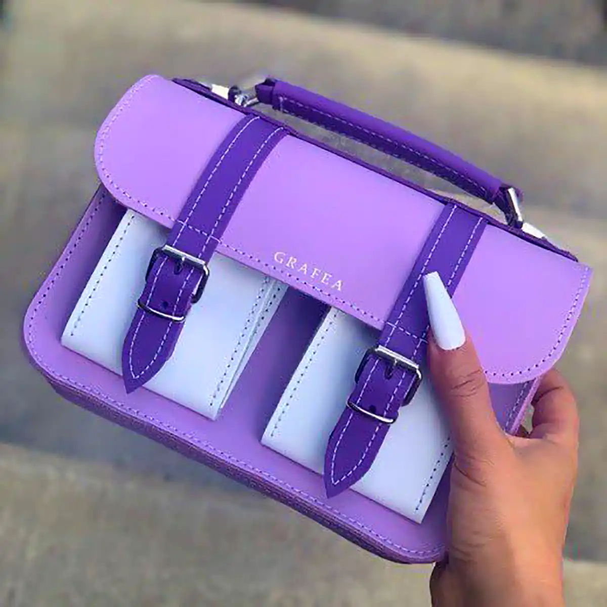 کیف بنفش شیک