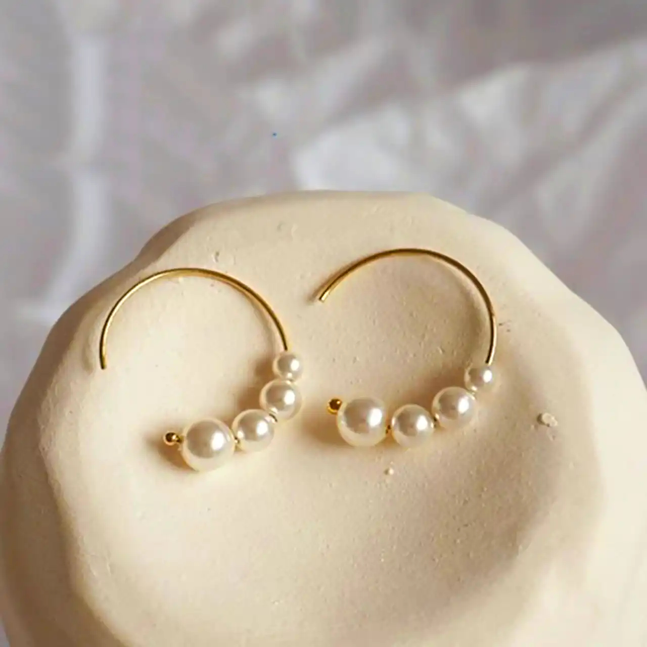 گوشواره مرواریدی ترند 1404 